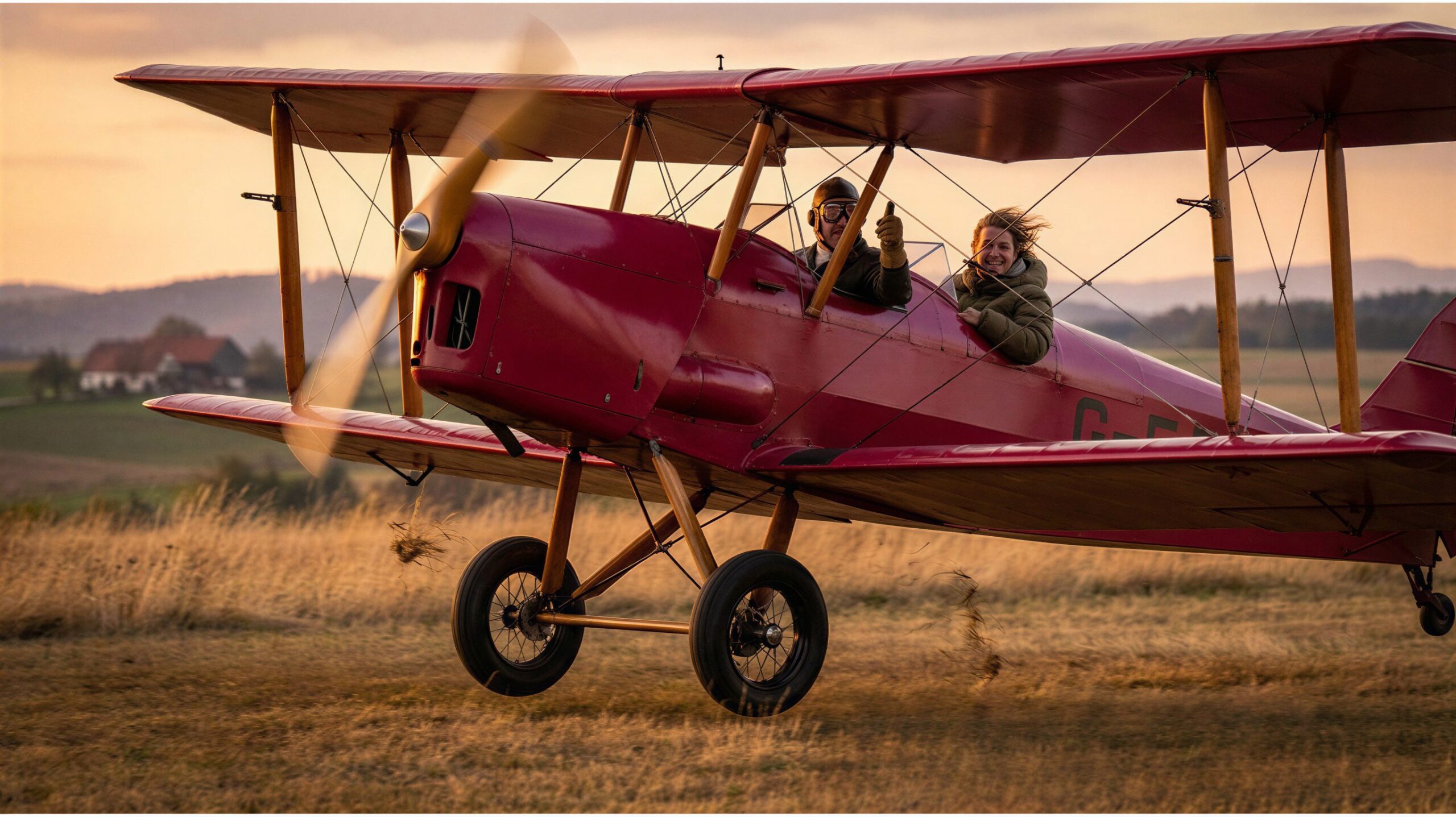 Doppeldecker Flug – Bild 4