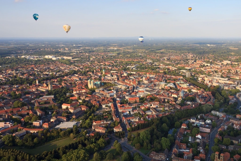 Münster Rundflug